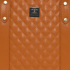 Quilted Classic Pattern Office Handbag For Womens