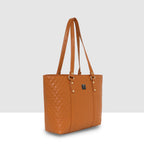 Quilted Classic Pattern Office Handbag For Womens