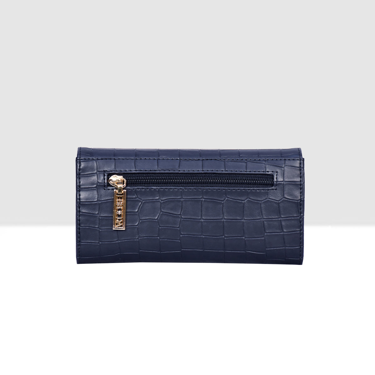 Croco Embossed Daily user Wallet For Womens