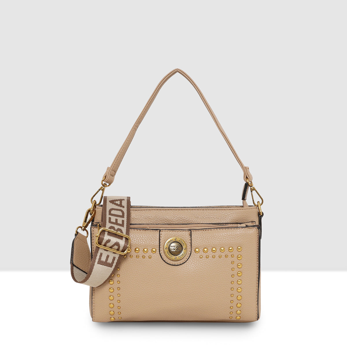 Studded Charm Sling Bag For Womens