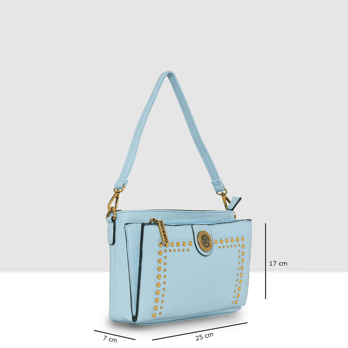 Studded Charm Sling Bag For Womens