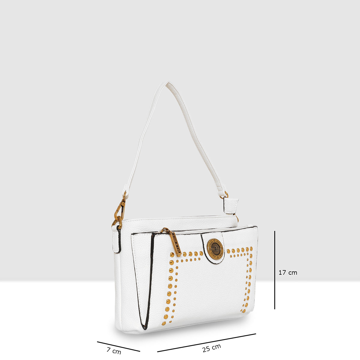 Studded Charm Sling Bag For Womens