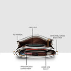 Studded Charm Sling Bag For Womens