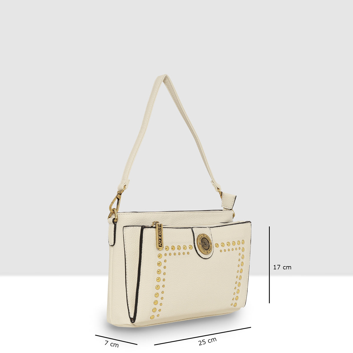 Studded Charm Sling Bag For Womens