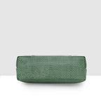 Dual-Zip Textured Sling Bag For Womens