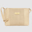 Dual-Zip Textured Sling Bag For Womens