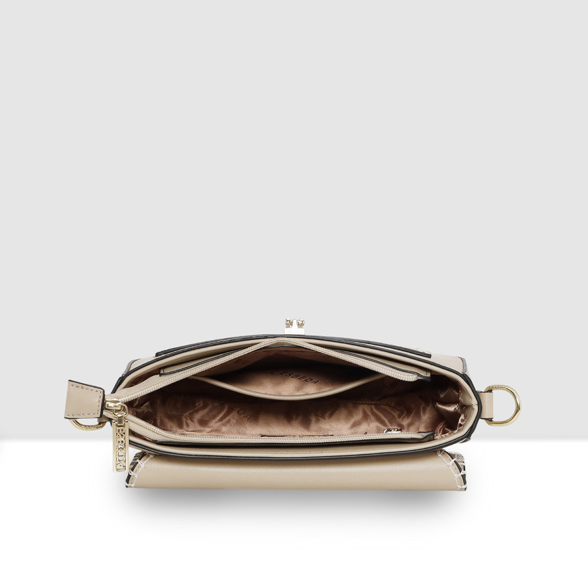 Luxe Stitch-Detail Sling Bag For Womens