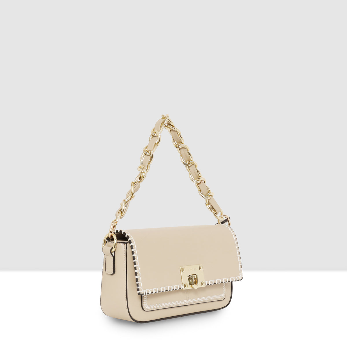 Luxe Stitch-Detail Sling Bag For Womens