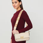 Luxe Stitch-Detail Sling Bag For Womens