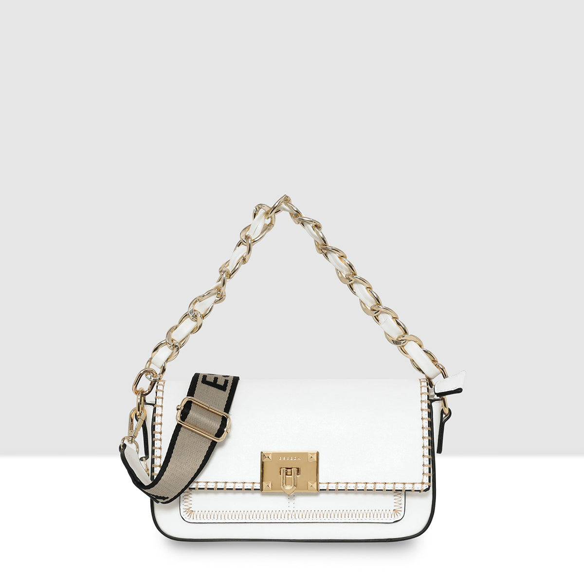 Luxe Stitch-Detail Sling Bag For Womens Main image