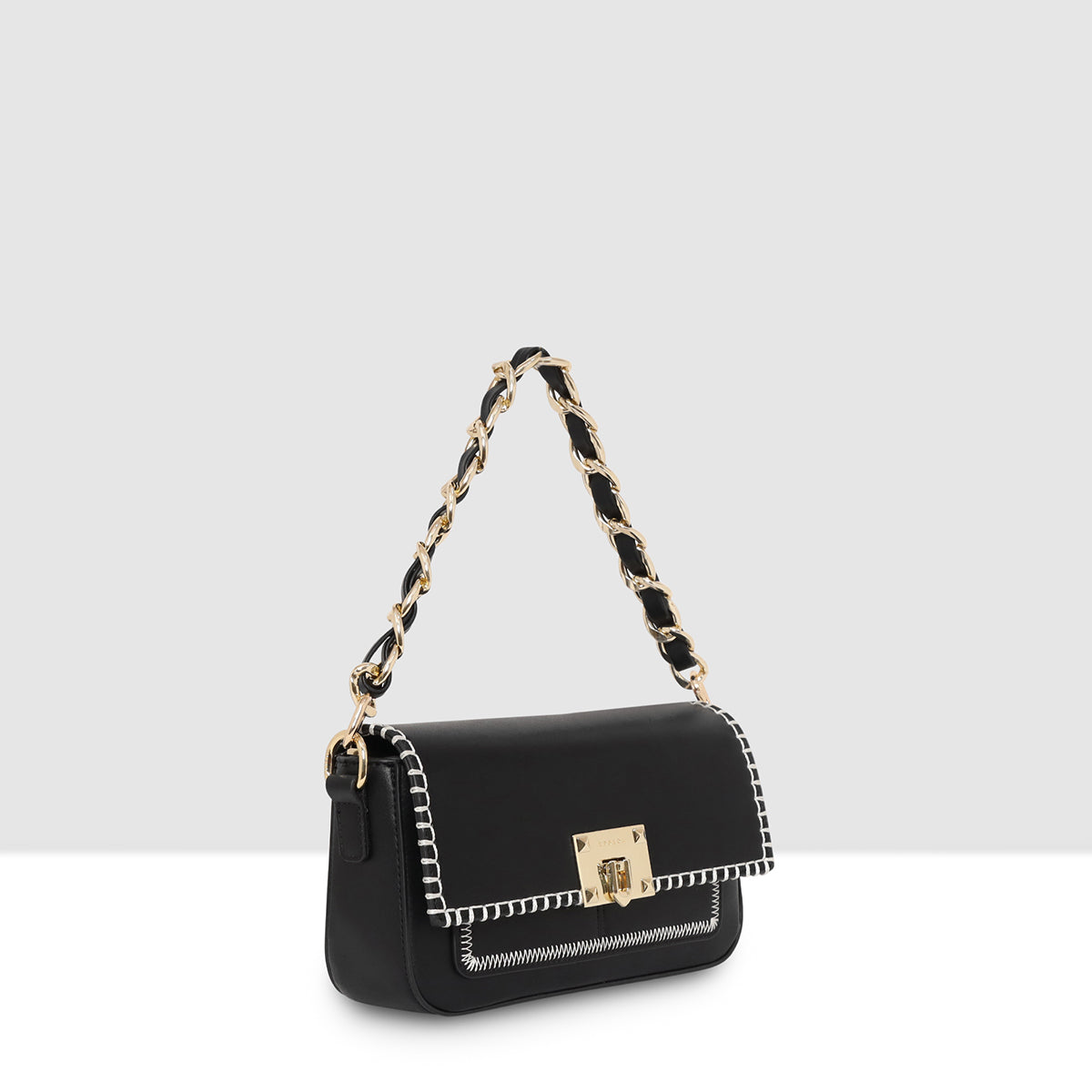 Luxe Stitch-Detail Sling Bag For Womens