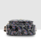 Printed Pattern Bloom Print Sling Bag For Womens