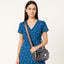 Printed Pattern Bloom Print Sling Bag For Womens