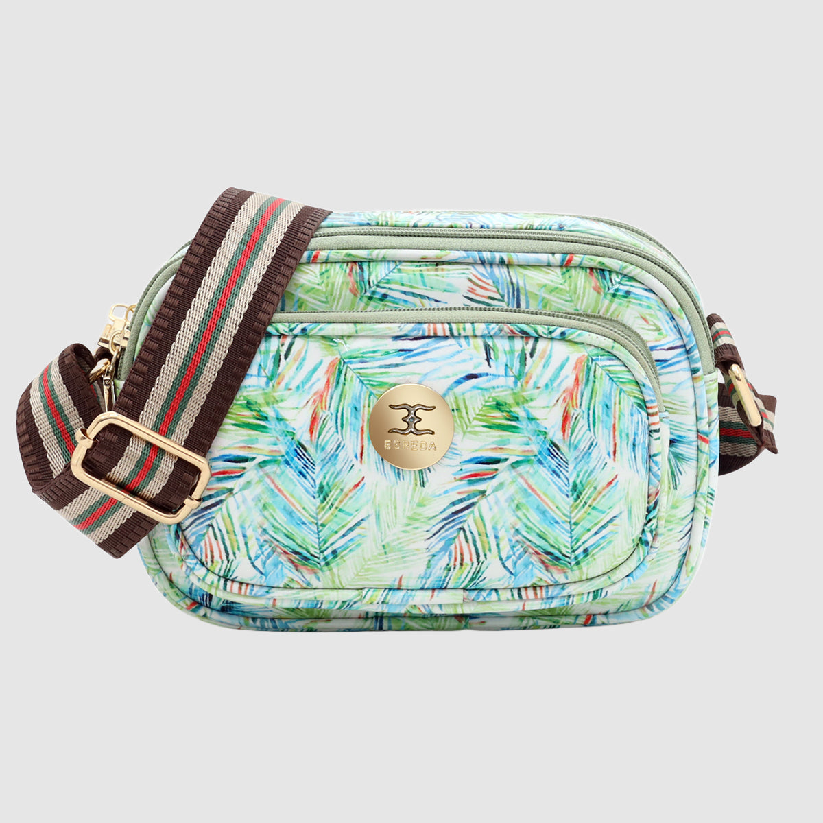 Printed Pattern Bloom Print Sling Bag For Womens