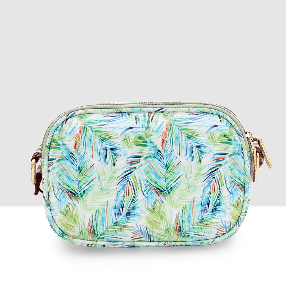 Printed Pattern Bloom Print Sling Bag For Womens