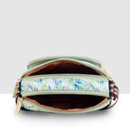 Printed Pattern Bloom Print Sling Bag For Womens