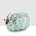 Printed Pattern Bloom Print Sling Bag For Womens