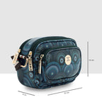Printed Pattern Bloom Print Sling Bag For Womens