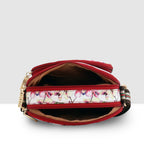Printed Pattern Bloom Print Sling Bag For Womens