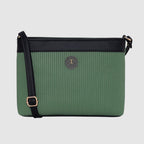 Dual-Tone Striped Sling bag For Womens