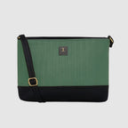 Dual-Tone Textured Sling Bag For Womens