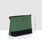 Dual-Tone Textured Sling Bag For Womens