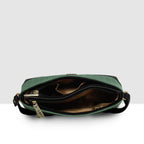 Dual-Tone Textured Sling Bag For Womens