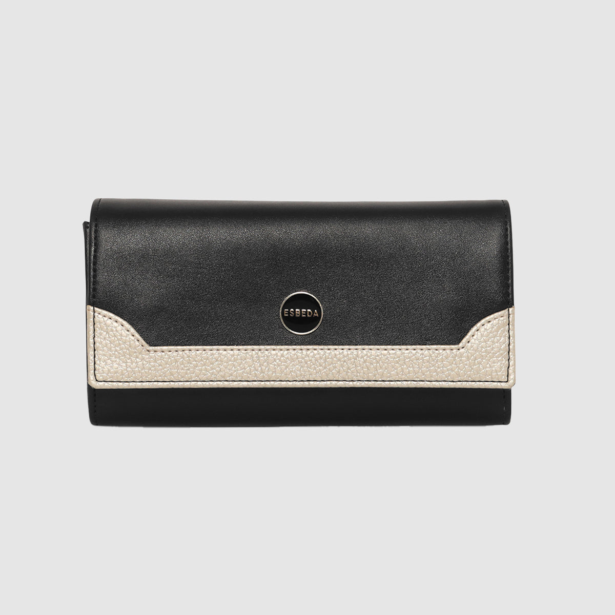Classic Bi-Tone Wallet For Womens