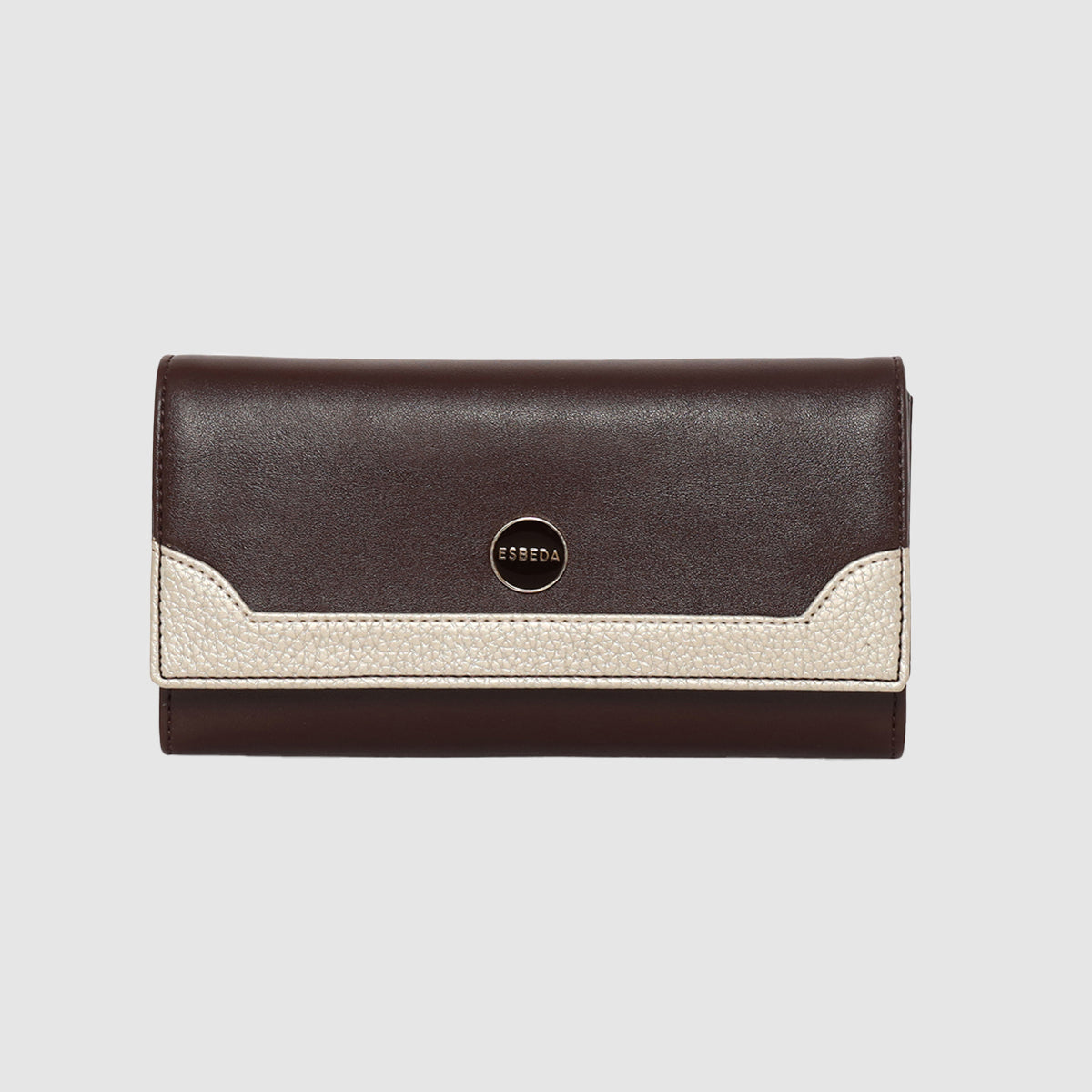 Classic Bi-Tone Wallet For Womens