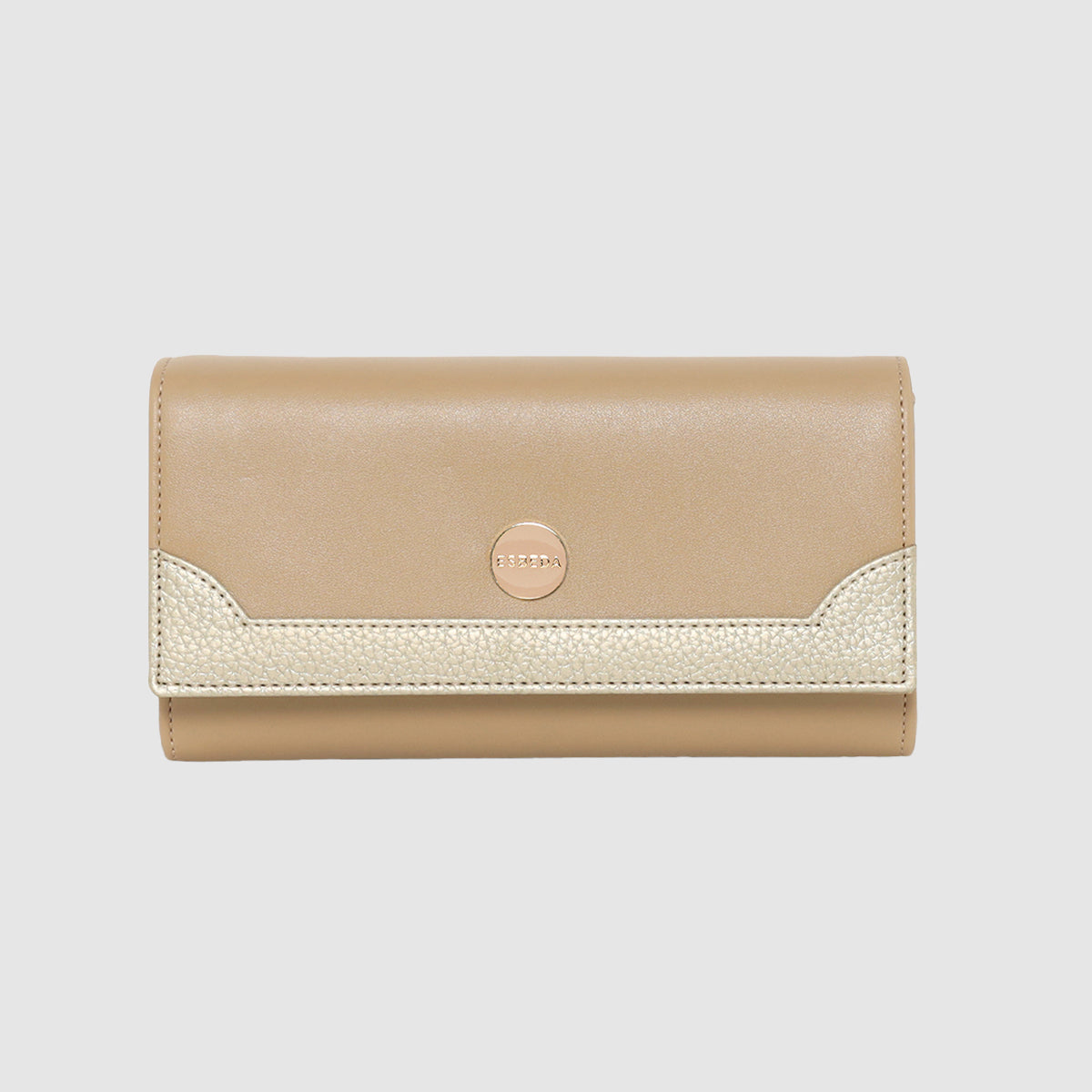 Classic Bi-Tone Wallet For Womens