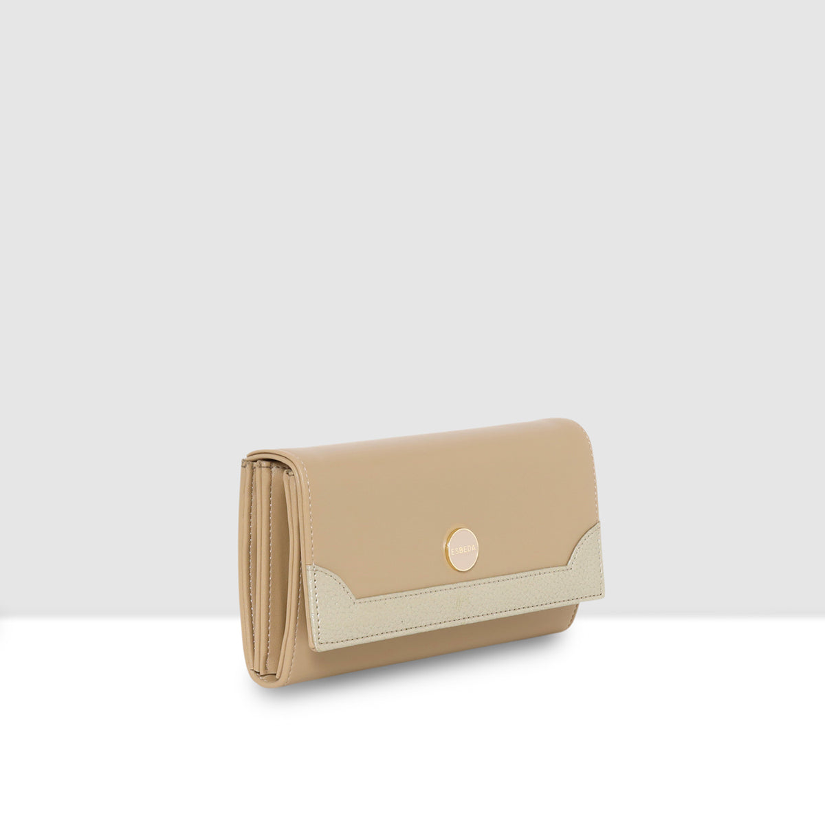 Classic Bi-Tone Wallet For Womens