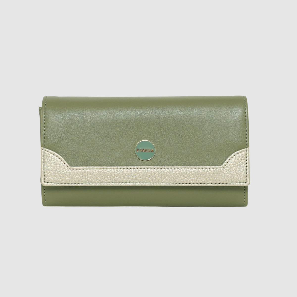Classic Bi-Tone Wallet For Womens