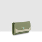 Classic Bi-Tone Wallet For Womens