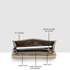 Elegant refined finish Wallet For Womens