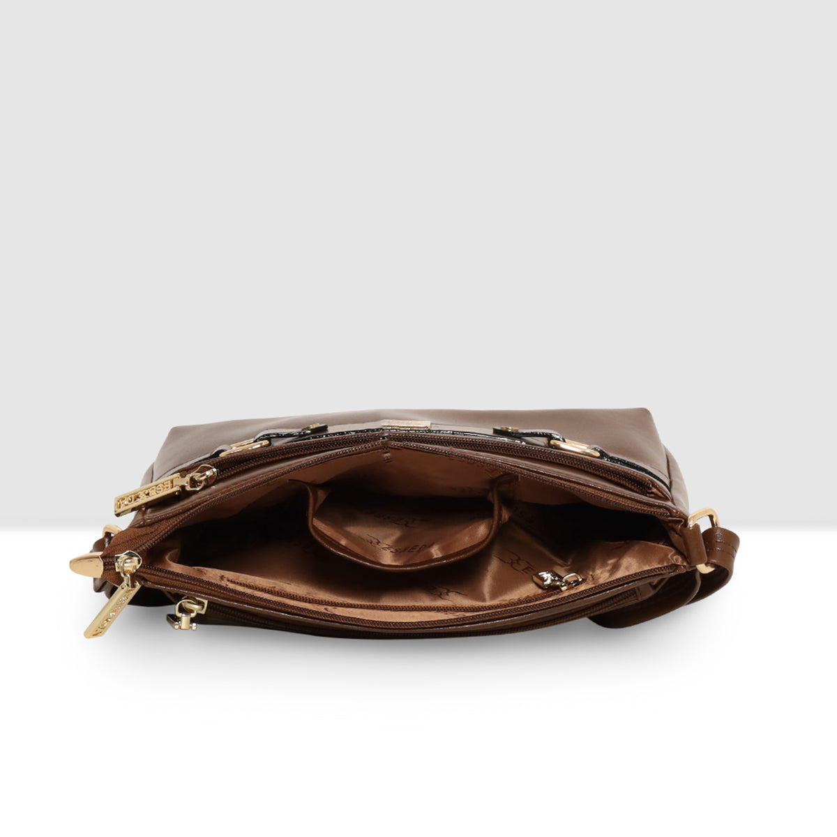 Classic Structured  Buckle Sling For Womens