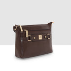 Classic Structured  Buckle Sling For Womens
