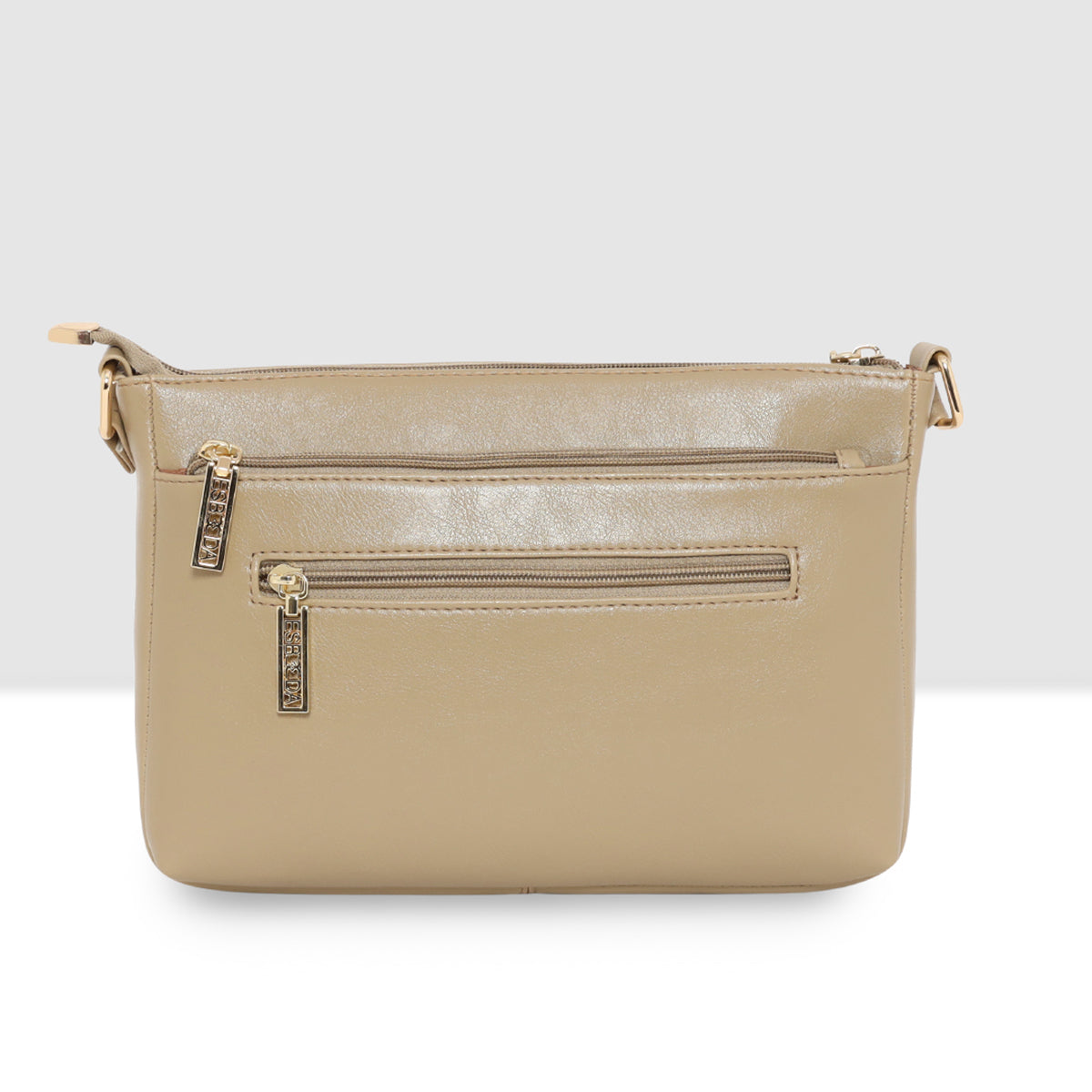 Classic Structured  Buckle Sling For Womens