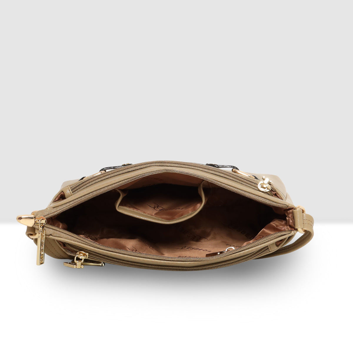 Classic Structured  Buckle Sling For Womens