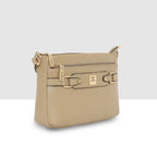 Classic Structured  Buckle Sling For Womens