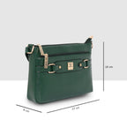 Classic Structured  Buckle Sling For Womens
