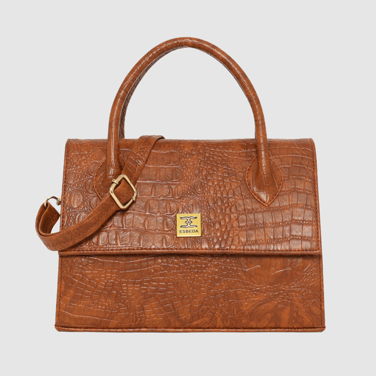Croco Texture Handbag  For Womens Main image