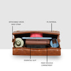 Croco Texture Handbag  For Womens