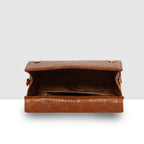 Croco Texture Handbag  For Womens