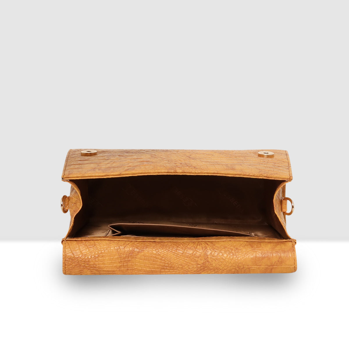 Croco Texture Handbag  For Womens