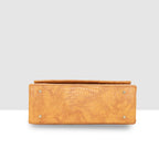 Croco Texture Handbag  For Womens