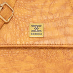 Croco Texture Handbag  For Womens