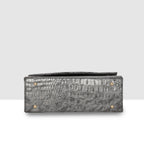 Croco Texture Handbag  For Womens