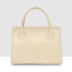 Croco Texture Handbag  For Womens