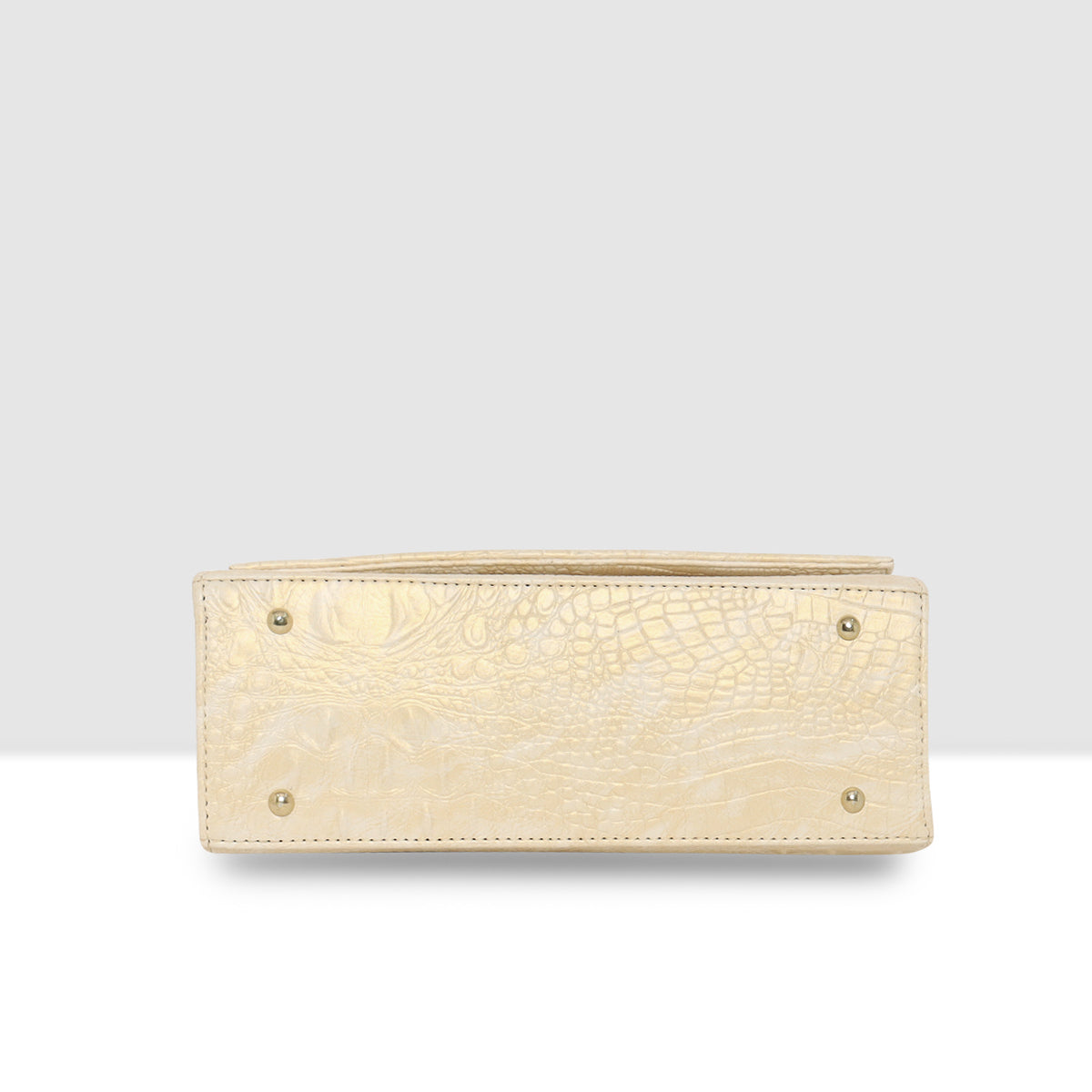 Croco Texture Handbag  For Womens