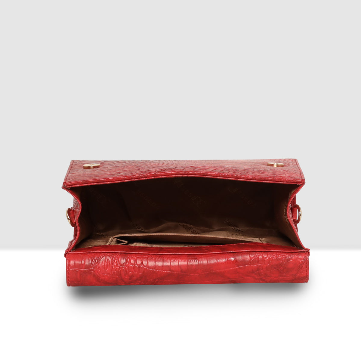 Croco Texture Handbag  For Womens